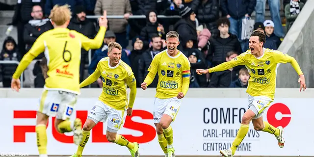 Falkenberg vann borta-premiären mot Landskrona med 2-1 efter sent segermål