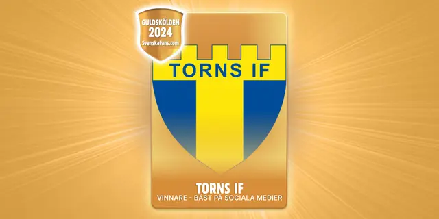 Guldskölden 2024 – Bäst på Sociala medier – Torns IF