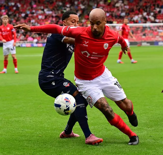 Barnsley och Bolton delade på poängen