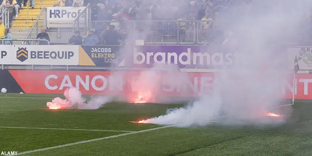 Kaos i Nederländerna – elva gripna efter NAC-matchen