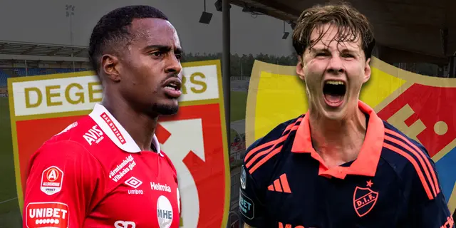 Inför Degerfors IF – Djurgårdens IF