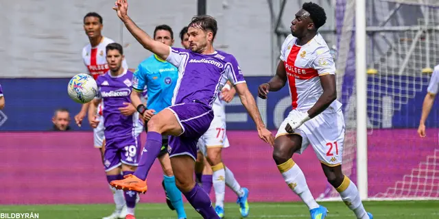 Fiorentina utbuade hemma mot Genoa