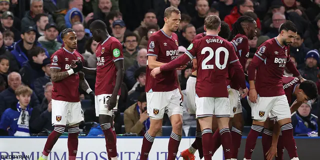 Tre viktiga poäng för West Ham
