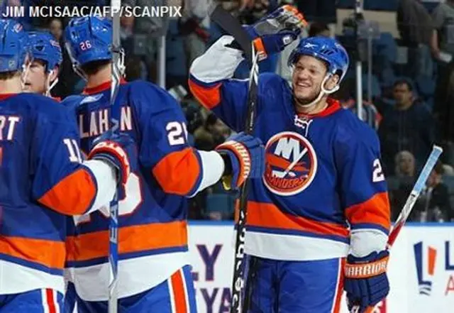 Islanders tog poäng i Pittsburgh