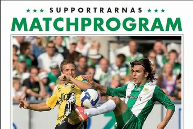 K&ouml;p matchprogrammet p&aring; s&ouml;ndag