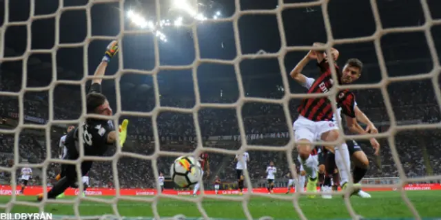 Dopopartita Milan-Inter 1-0 : Cutrone skickade Milan vidare