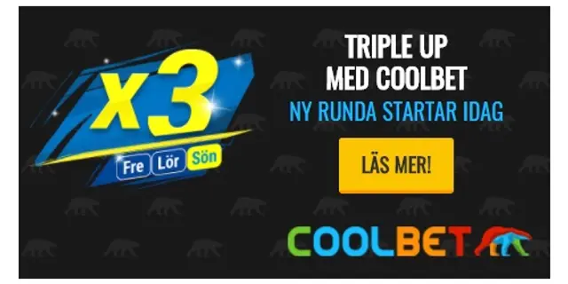 Triple Up med Coolbet!