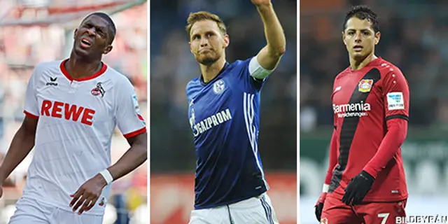 Lista: Fem tunga profiltapp i Bundesliga