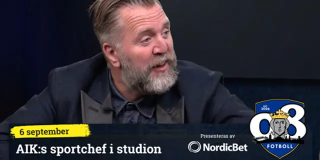 08 Fotboll med AIK:s sportchef