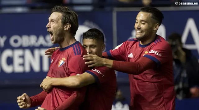 Osasuna vidare i Copa del Rey efter förlängning