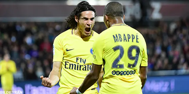 Marseille - PSG 2-2: Neymar utvisad och Cavani poängräddare på stopptid