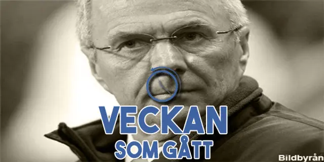 Veckan som gått - Fast i det förflutna, omval och tränare