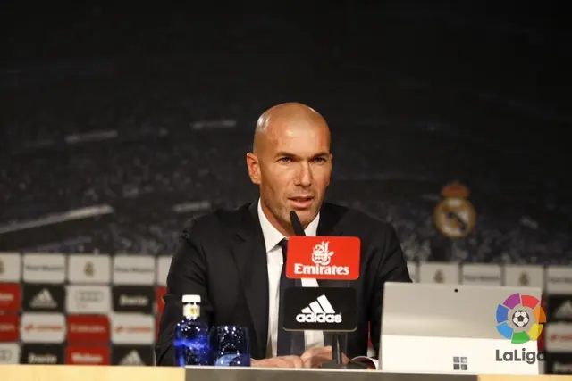 Zidane: "Vi måste behålla lugnet"