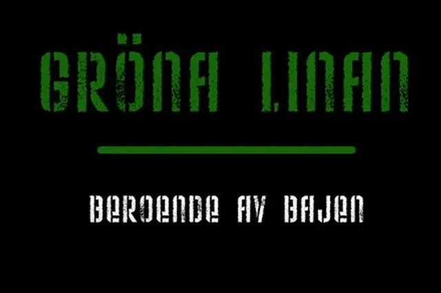 GR&Ouml;NA LINAN - officiell supportergrupp