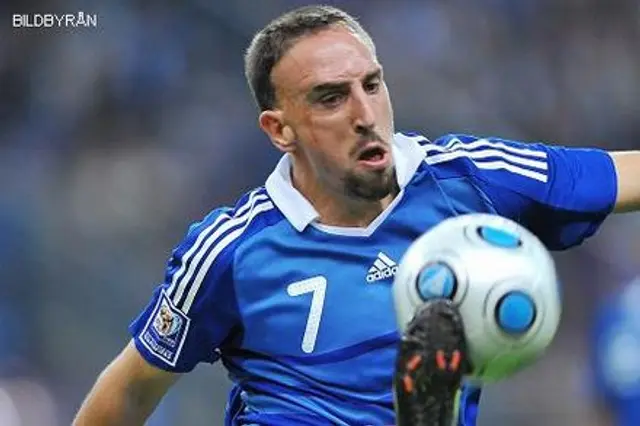 Katastrofbesked: Ribéry missar matcherna mot Irland