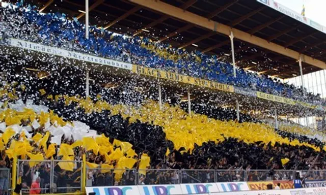 AIK-tifo samlar in pengar inför AIK's 120 årsfirande