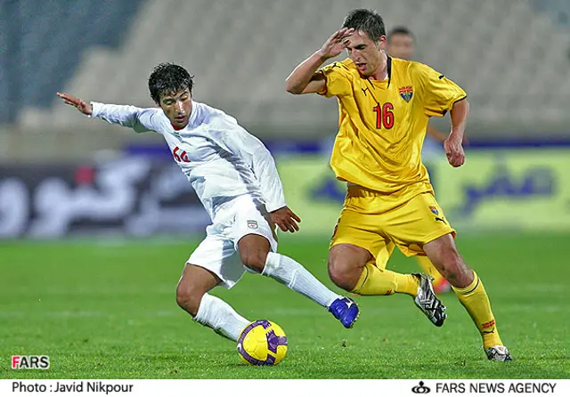 Matchrapport Iran vs Makedonien