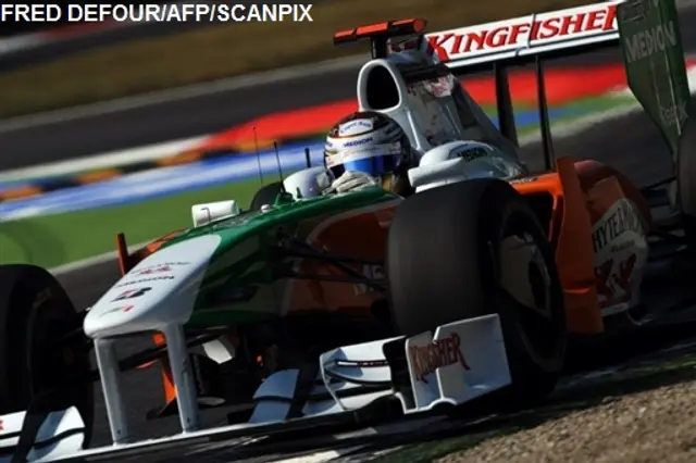 Force India skippar tredjeföraren till Koreas GP