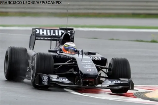 SvenskaFans rankar Formel 1 2010:<br> 7. Wiliams