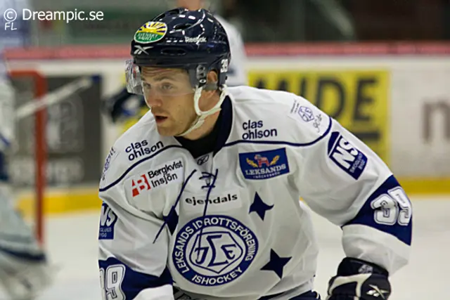 Tre m&aring;l av Hermansson n&auml;r Leksand krossade V&auml;xj&ouml;