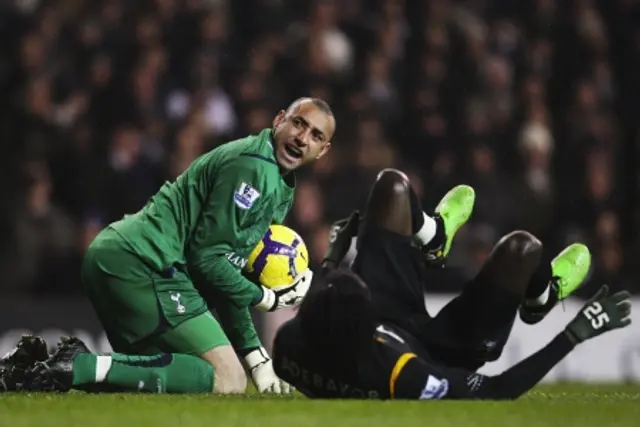 Gomes &auml;r s&auml;songens spelare i Spurs