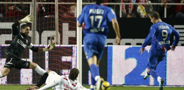 Getafe 1-0 Sevilla: Totalt mörker på ett soligt Alfonso Perez