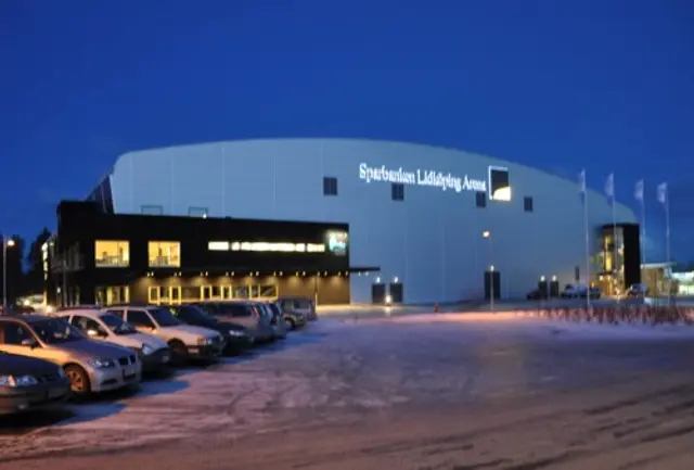 Sparbanken Lidk&ouml;ping Arena st&auml;ngd tills vidare