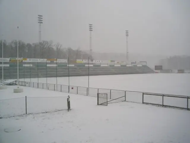 Sn&ouml;ov&auml;der stoppar matchen