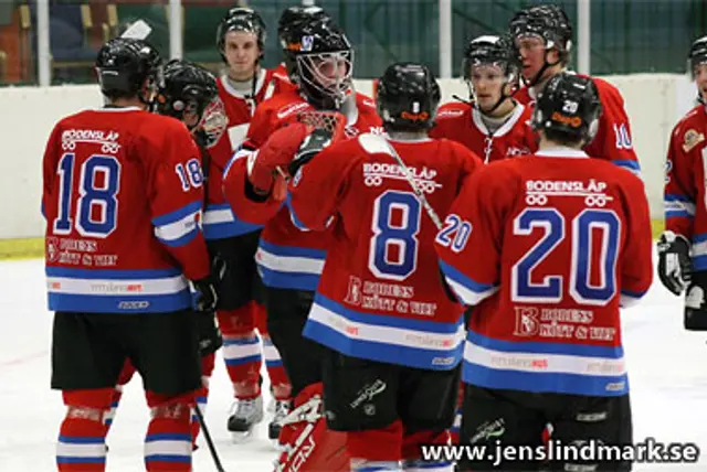 Boden tog j&auml;ttekliv mot Play-Off