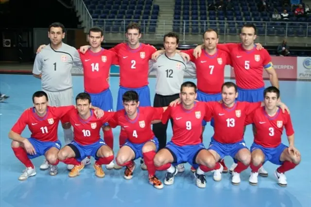 Serbien i kvartsfinal av Futsal EM!