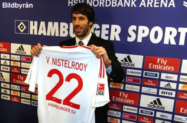 Officiellt: Ruud van Nistelrooy till HSV 