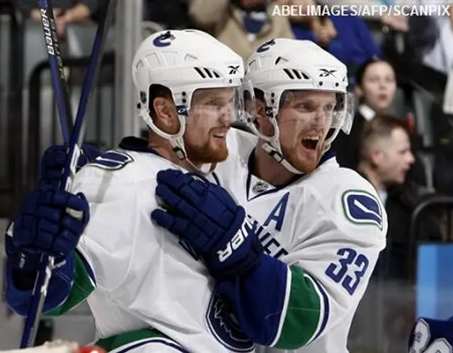 Daniel Sedins hattrick säkrade seger mot Avalanche