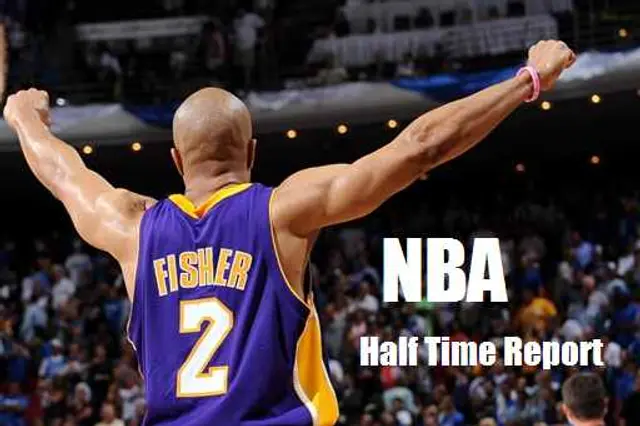 NBA Half Time Report: Laget som &ouml;verraskat mest