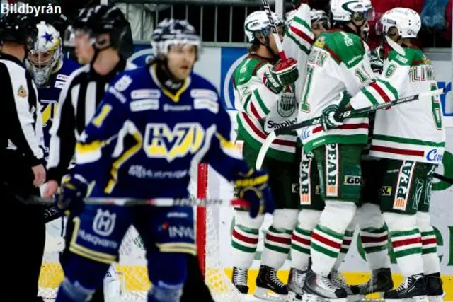 R&ouml;gle skr&auml;llde mot HV71 med skarpt powerplay