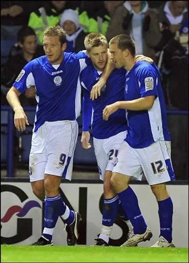 Scunthorpe United-Leicester City 0-3 (0-1)