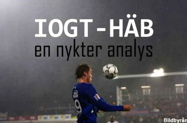 IOGT-H&Auml;B - en nykter analys v12