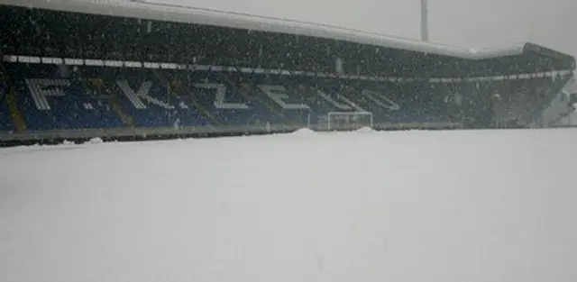 Sn&ouml;n s&auml;tter stopp f&ouml;r ligaspel till helgen