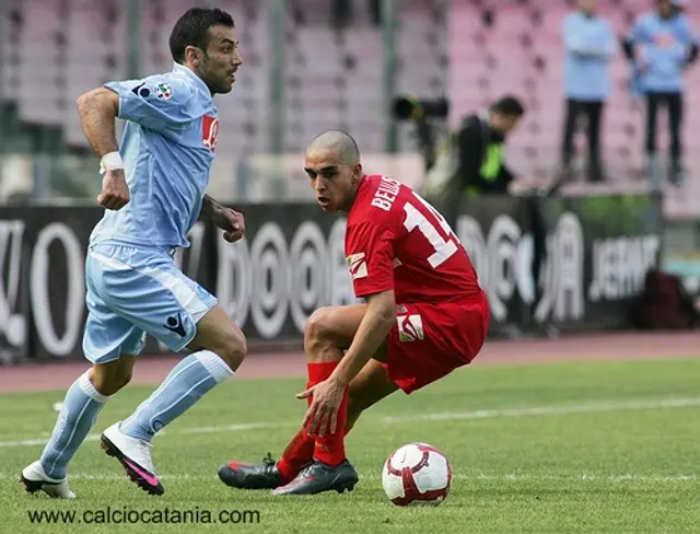 Napoli-Catania 1-0: Bruten svit