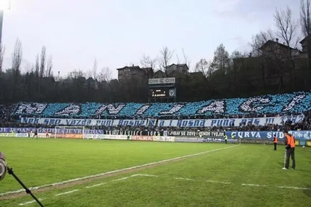 FK Željezni&#269;ar - FK Borac Banja Luka 4-2 (2-1)