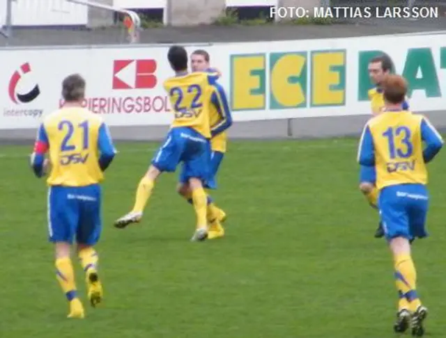 Oavgjort mot Halmia