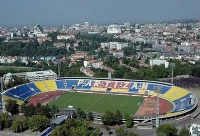 Matcher mot Partizan, Vardar och Hajduk st&aring;r p&aring; menyn