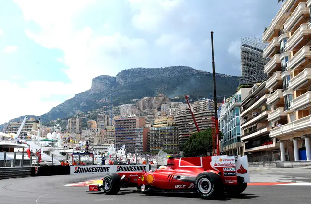 Torsdagsträningarna i Monaco: Bra fart på Ferrari och jämt i toppen