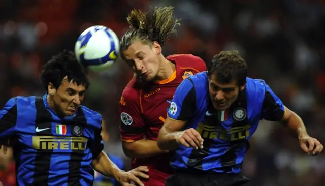 <b>SUPERCOPPA - 2008/2009</b><br>Inter - Roma 2-2 (8-7 efter straffar)