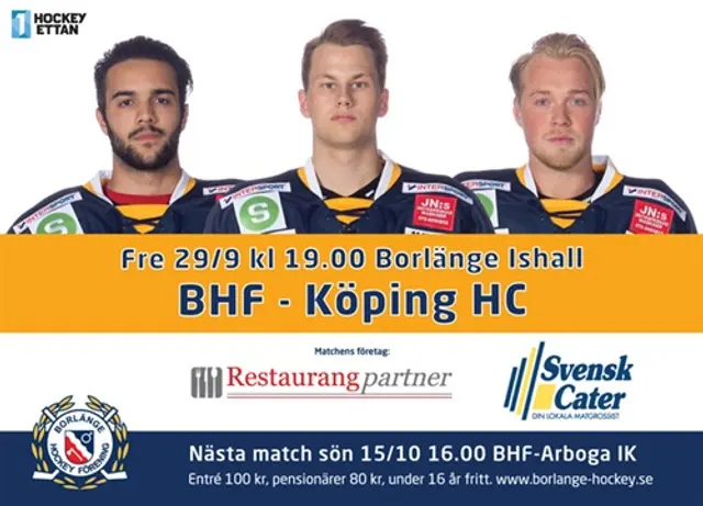 Inför Borlänge - Köping