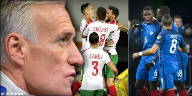 Skarpt läge för Deschamps Frankrike