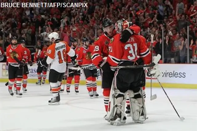 Chicago – Philadelphia Game 2: Niemi tog Blackhawks till 2-0