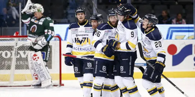 Hv71 tillbaka på vinnarspåret efter imponerade seger mot Frölunda