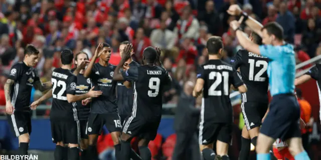 Benfica 0 - 1 Manchester United