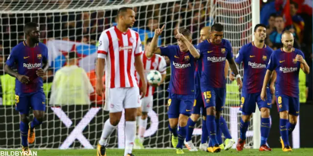 FC Barcelona - Olympiakos 3-1