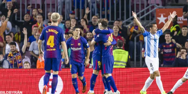 FC Barcelona - Málaga 2-0: (Domar)seger!